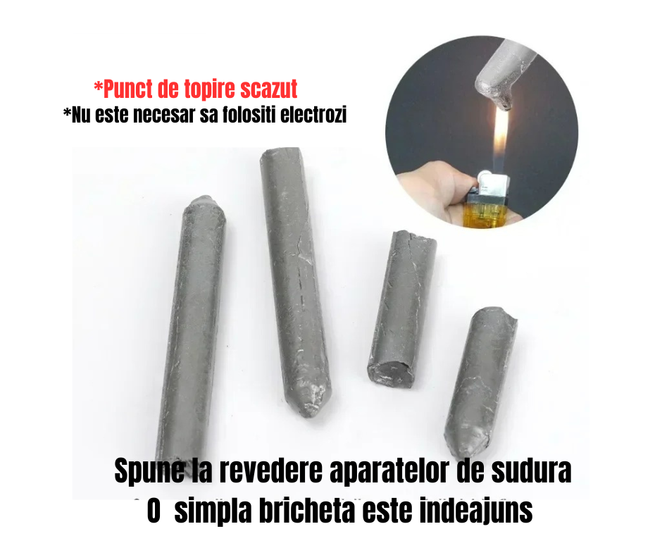 Set de 3 electrozi sudura la temperaturi joase