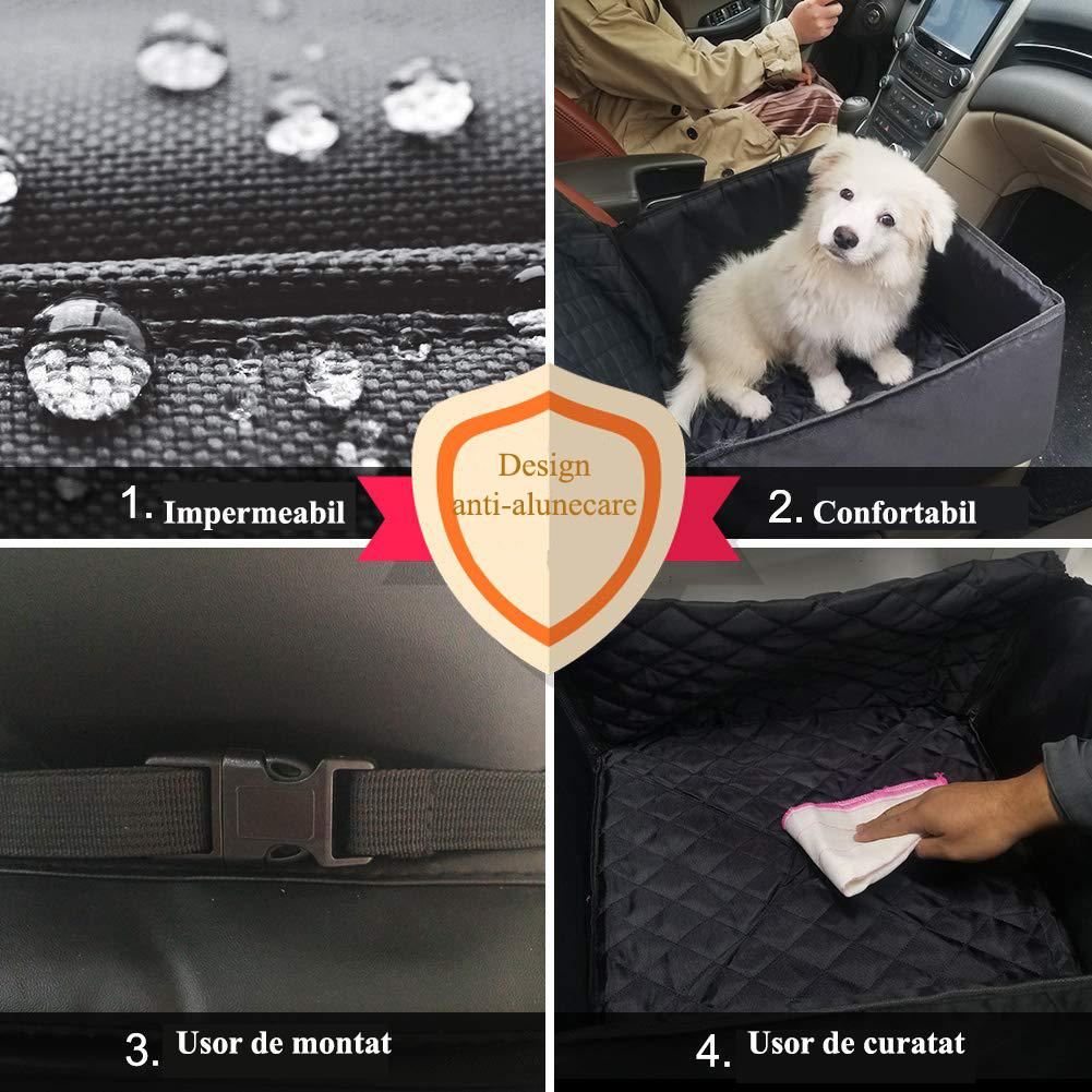Husa scaun auto 2 in 1 pentru animale de companie