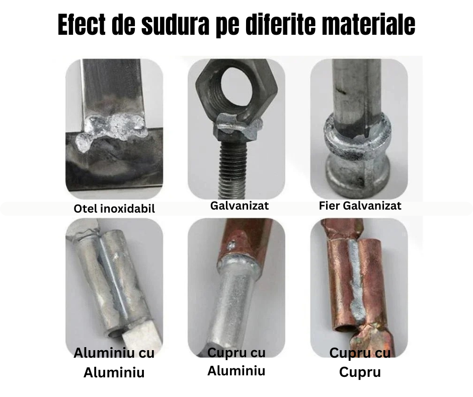 Set de 3 electrozi sudura la temperaturi joase