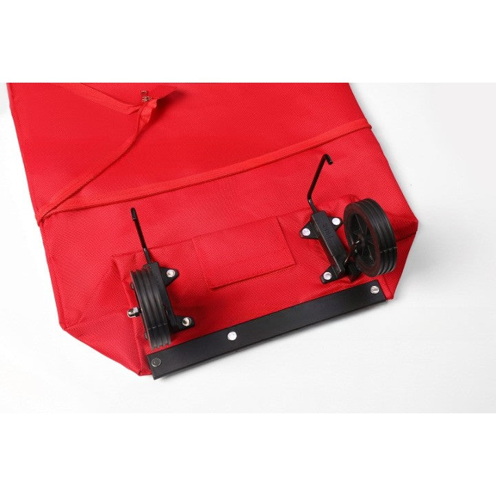 Geanta Pliabila, 2 in 1, Carucior cu Roti, pentru Cumparaturi, 19 l