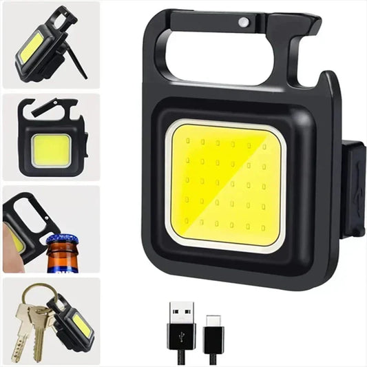 Lanternă mini breloc 30 LED-uri, Aluminiu