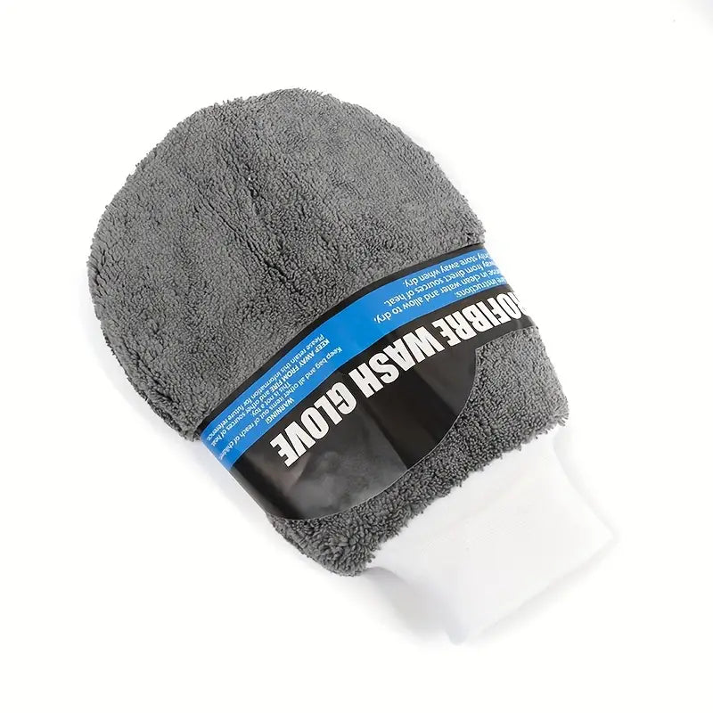 Kit de îngrijire auto premium, 9 piese din microfibra