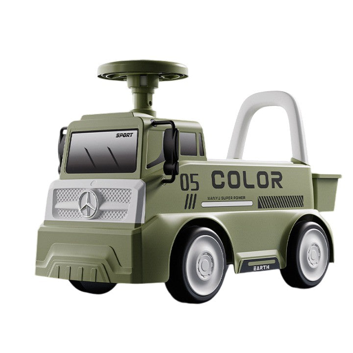 Mașinuță pentru copii, 3 ani, Model Camion, Sport, Claxon