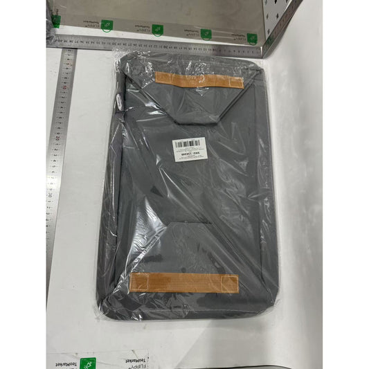 Cutie Depozitare selexmo, pentru Haine, lucruri, din Textil cu Cadru Metalic, Manere Laterale, forma Dreptunghiulara, 48 x 28 x 25 cm, volum 34 L Gri