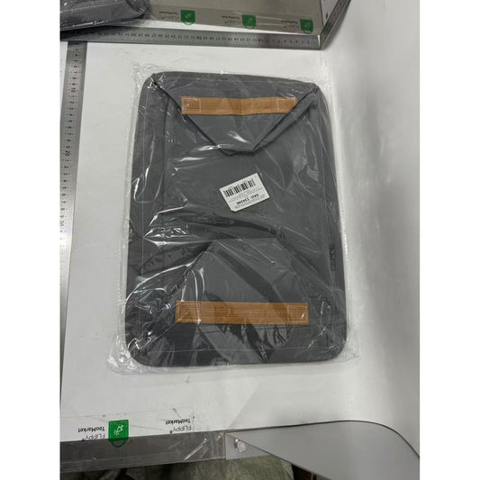 Cutie Depozitare selexmo, pentru Haine, lucruri, din Textil cu Cadru Metalic, Manere Laterale, forma Dreptunghiulara, 42 x 28 x 25 cm, volum 29 L, Gri