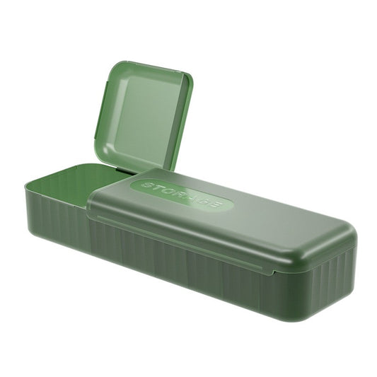 Cutie Organizatoare pentru Cabluri, selexmo, din Plastic, 28 x 9 x 6 cm, Verde