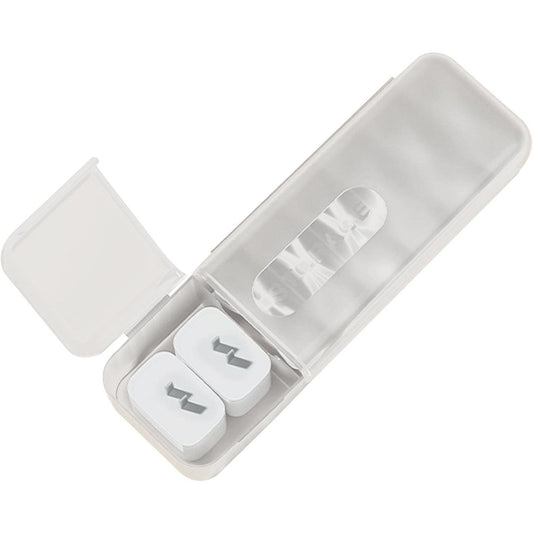 Cutie Organizatoare pentru Cabluri, selexmo, din Plastic, 28 x 9 x 6 cm, Alb