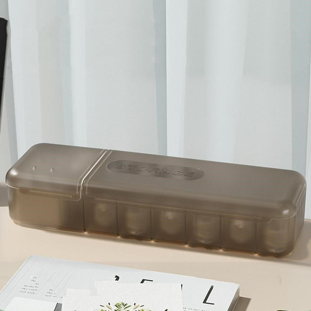 Cutie Organizatoare pentru Cabluri, selexmo, din Plastic, 28 x 9 x 6 cm, Gri