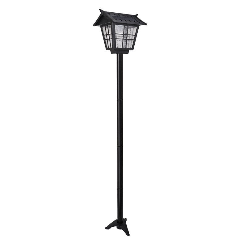 Lampa solara de tip stalp pentru gradina, Selexmo, Alb Rece