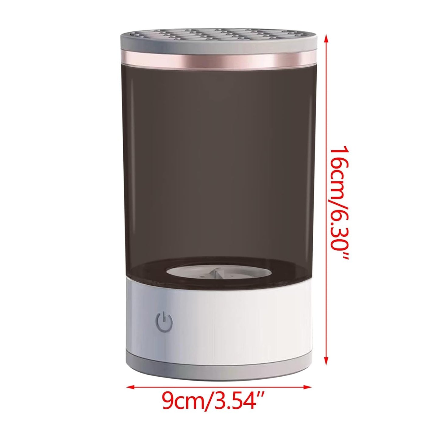 Dispozitiv Portabil pentru Curățarea Pensulelor de Machiaj - USB, 7000RPM, Vibrații Sonice