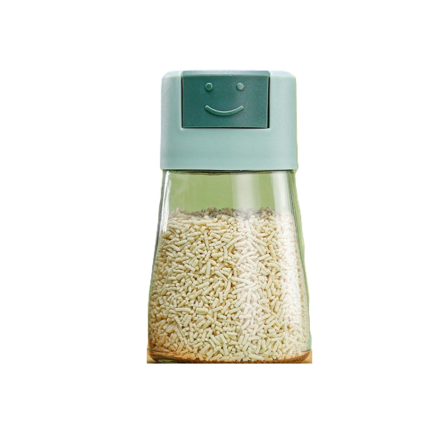 Dozator Condimente, selexmo, din Stilca, 180 ml, Rezistenta la Umidiate, 11.3 x 6.4 cm, Masura 5g, Verde