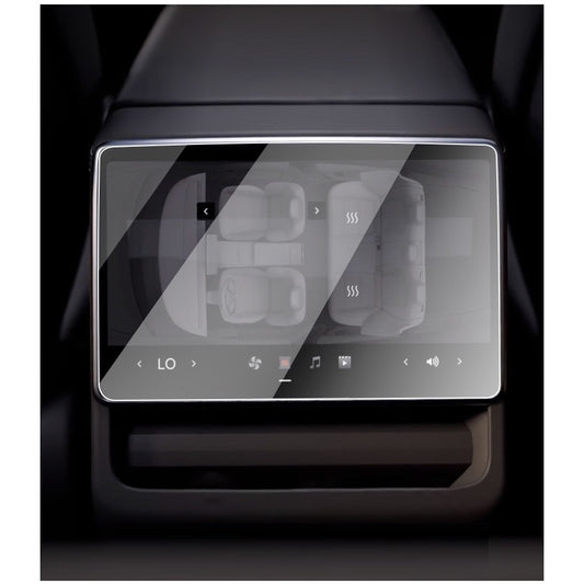 Folie de Sticla Securizata Ecran Spate, Compatibila cu Tesla Model 3 / Tesla Model Y, 4K Ultra HD, Anti-amprenta, 2.5D, Transparent