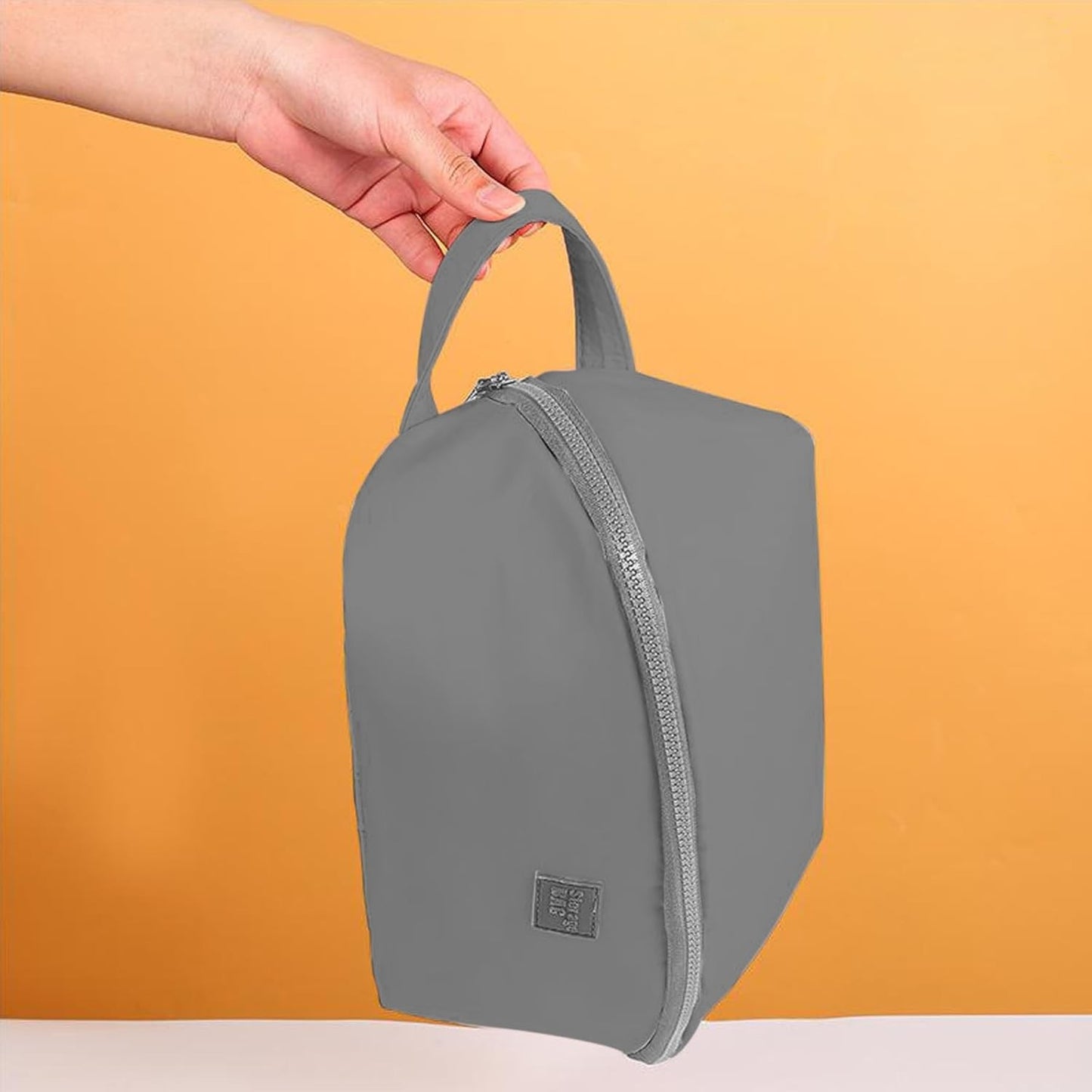 Geanta De Depozitare, selexmo 3 In 1, Portabila, Pentru Lenjerie, Sutiene Si Sosete, Multi-Functionala, Pentru Bagaj, Calatorii Si Afaceri, 23 x 13 x 13, Gri