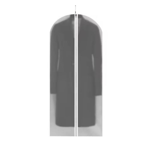 Set 5 Husa de Depozitare cu Fermoar, selexmo, pentru Haine, de Protectie, pentru Voiaj, Netesut, Rezistent la Praf, 60x140 cm, Transparent-Alb