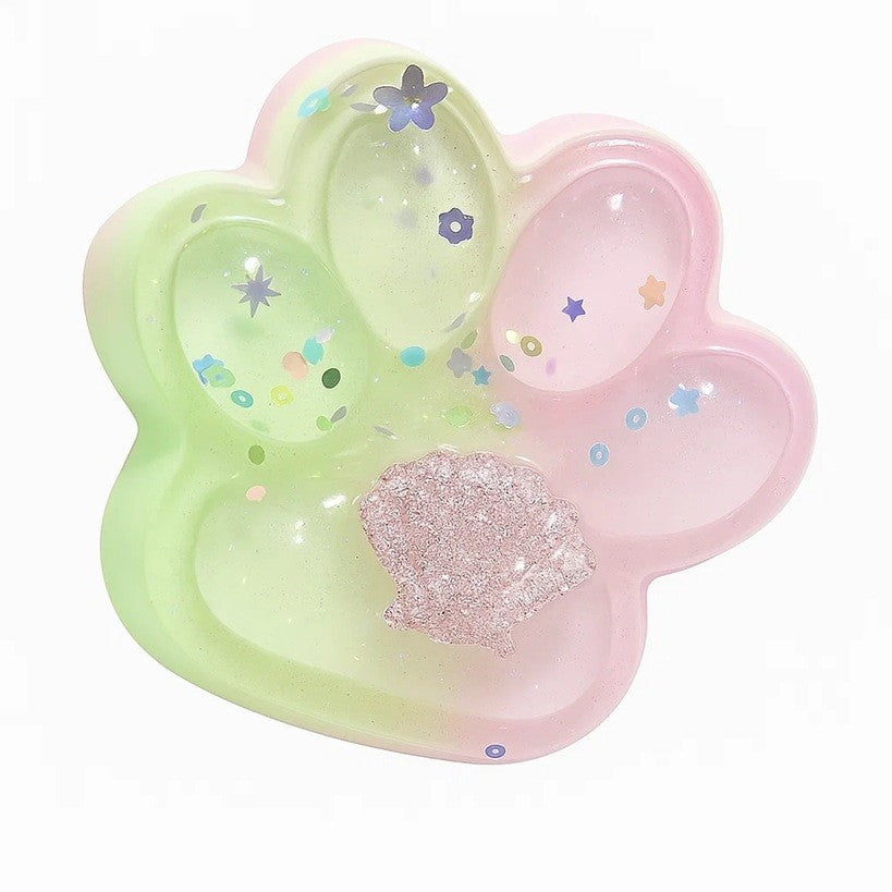 Jucarie Antistres Squishy, selexmo, cu Revenire Lenta, Labuta de Pisica Pufoasa, 7.5 cm, Ambalaj Transparent, Model 270511, Multicolor