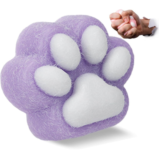 Jucarie Interactiva Squishy, selexmo, Model Cat Paw, Squeeze Pinch Family, Revenire Lenta, din TPR, +3 Ani, 7.5 cm, Textura Puf, Mov