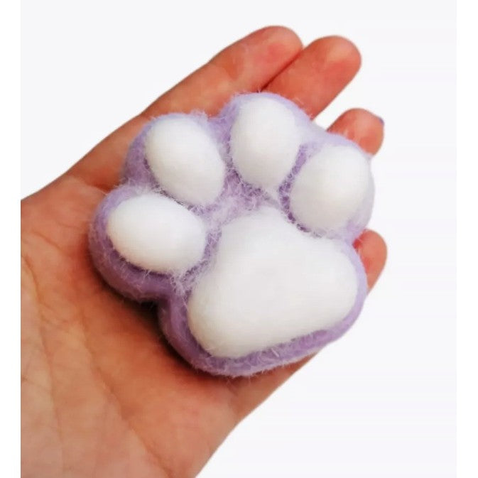 Jucarie Interactiva Squishy, selexmo, Model Cat Paw, Squeeze Pinch Family, Revenire Lenta, din TPR, +3 Ani, 7.5 cm, Textura Puf, Mov