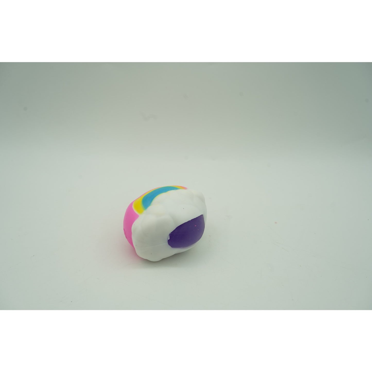 Jucarie Squishy selexmo, Norisor curcubeu, Squeeze Pinch Family, Fidget Toy, Roz