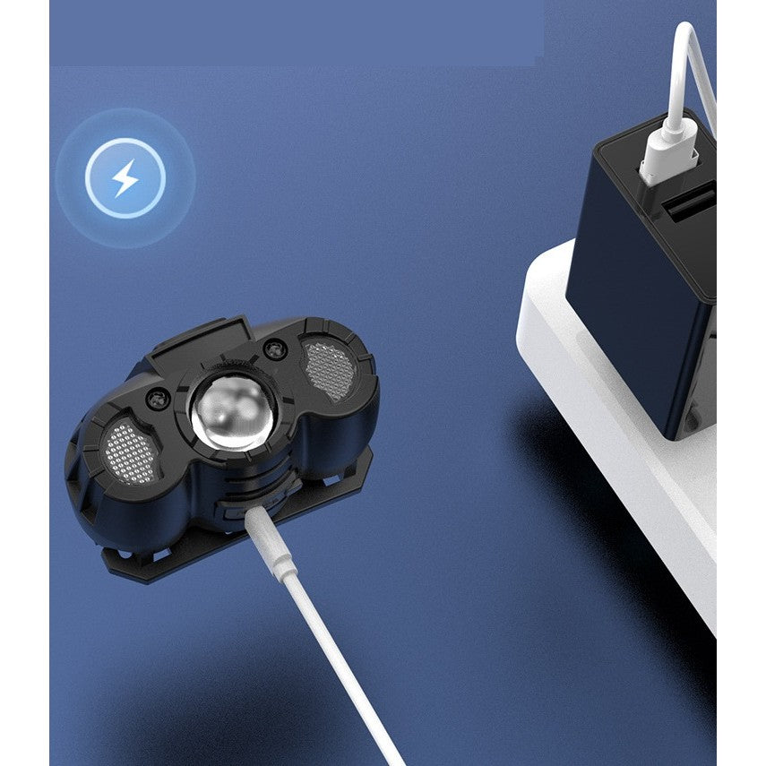 Lanternă LED de Cap cu Senzor de Mișcare