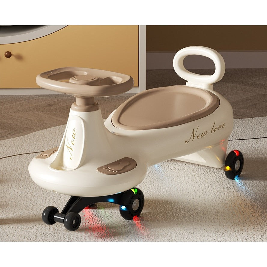 Masinuta, 1-8 Ani, Rotire 360 Grade, Anti-rasturnare, Roti Silentioase, Impingere, Bluetooth