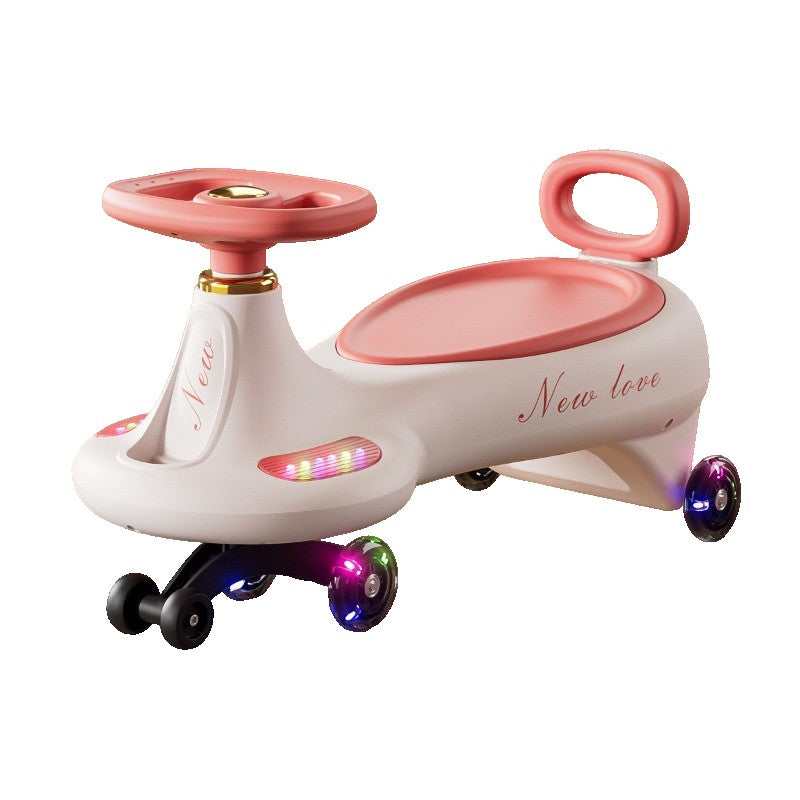 Masinuta, 1-8 Ani, Rotire 360 Grade, Anti-rasturnare, Roti Silentioase, Impingere, Bluetooth