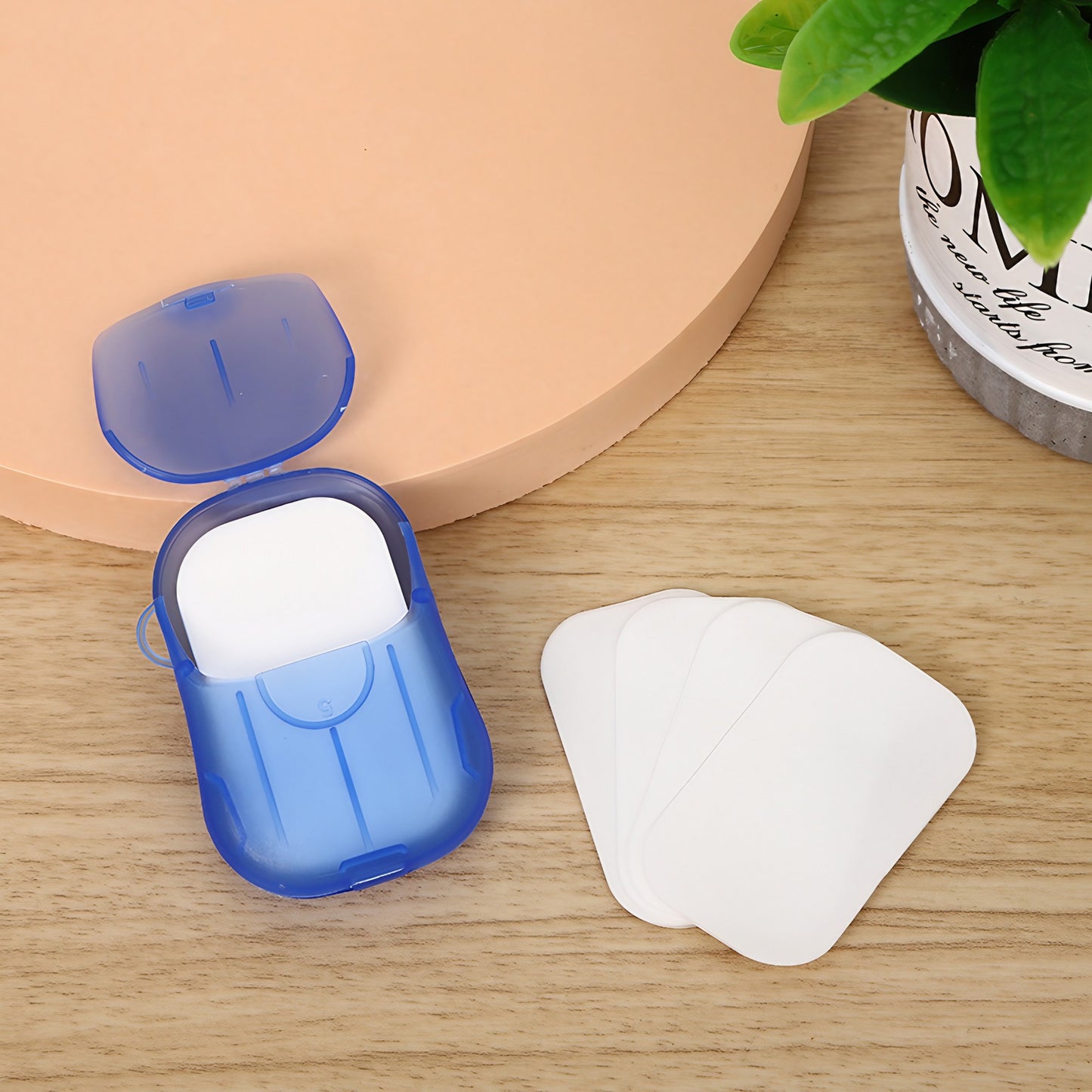 Set 6 dispozitive cu foite de sapun, 120 foite de Unica Folosinta