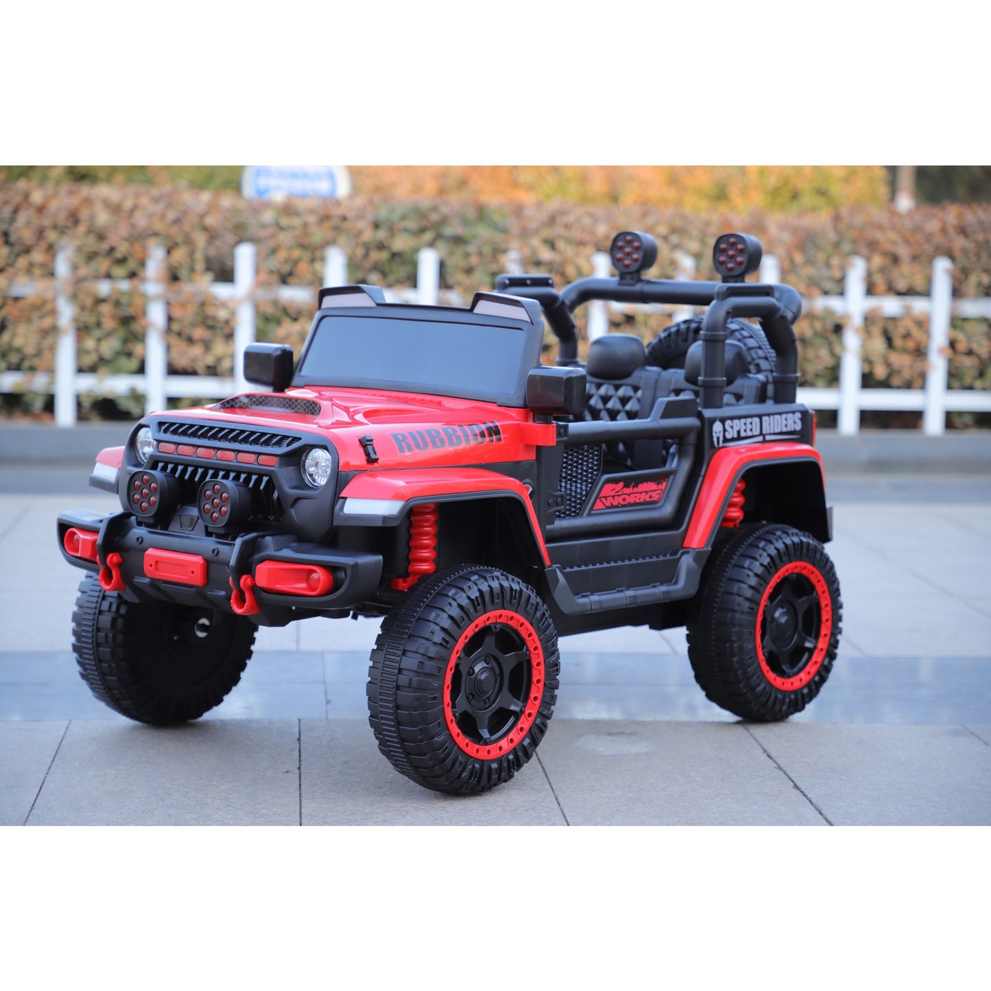 Mașină Electrică 4x4 pentru Copii cu Bluetooth și Telecomandă, 12V, 120x63x68cm