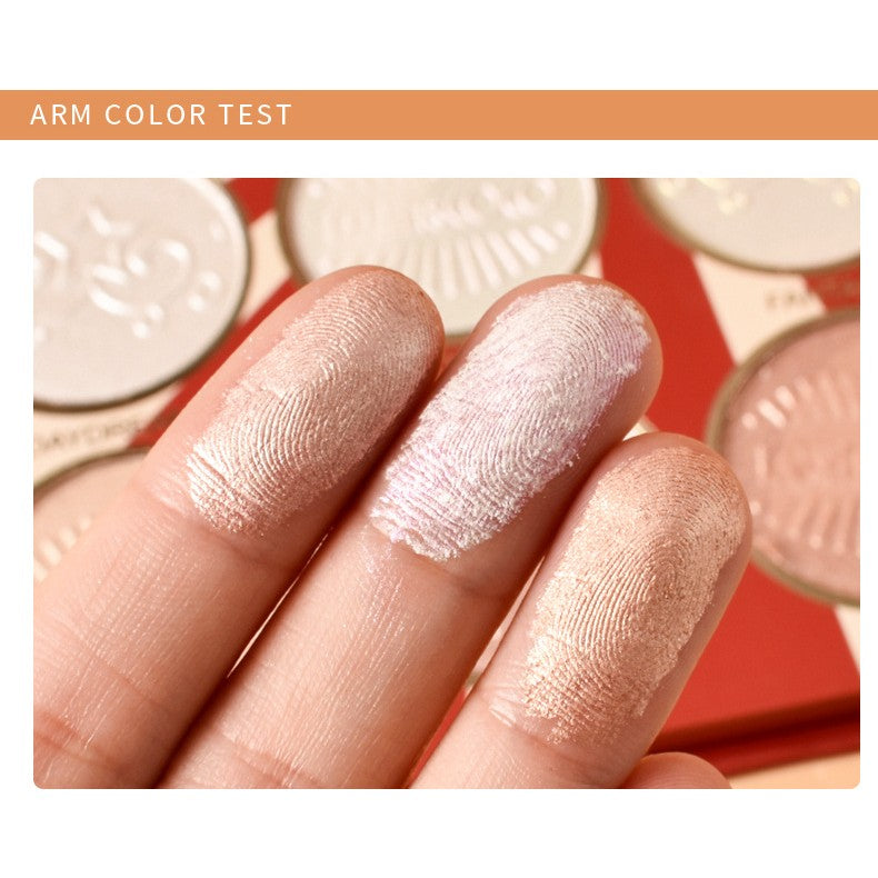 Paleta Highlighter ( Iluminator ) Kevin&Coco 8 culori