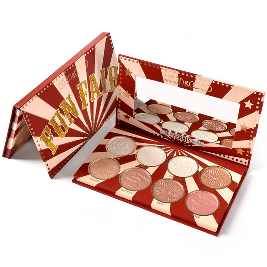 Paleta  Highlighter ( Iluminator ) Kevin&Coco 8 culori