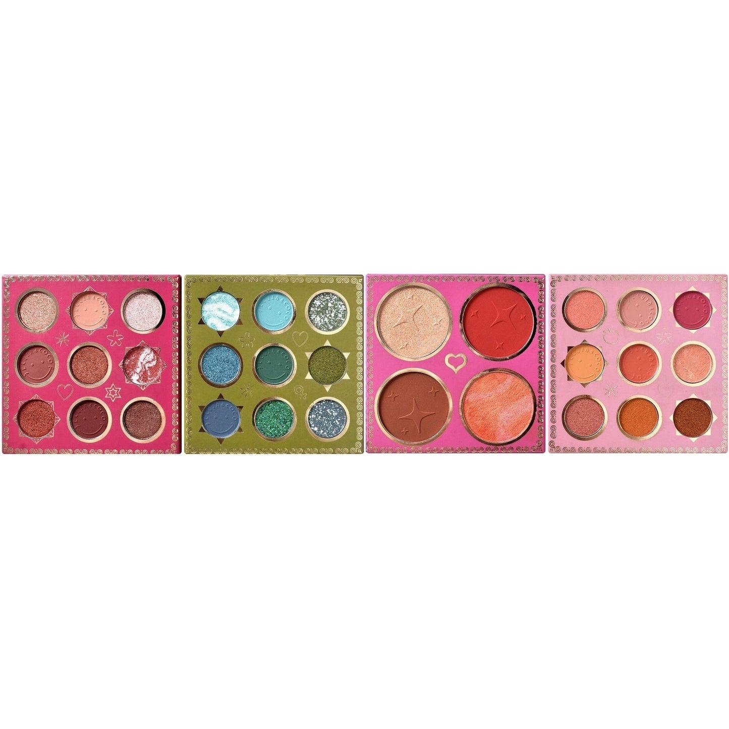 Paleta de farduri Kevin&Coco cu 31 de culori pigmentate, Flippy