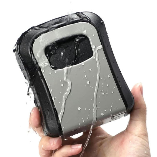 Cutie pentru Chei cu Parola, din Aliaj de Aluminiu si Plastic, Cod din 4 Cifre, Impermeabila