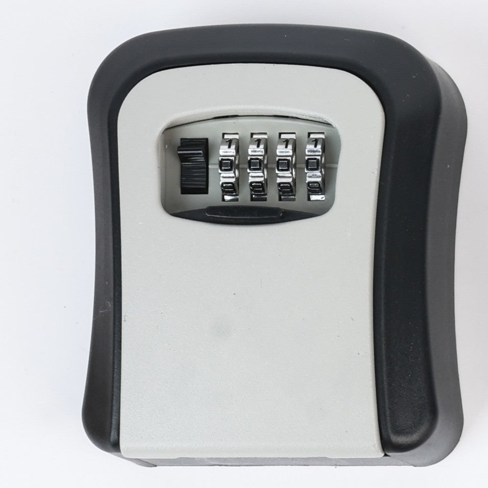 Cutie pentru Chei cu Parola, din Aliaj de Aluminiu si Plastic, Cod din 4 Cifre, Impermeabila