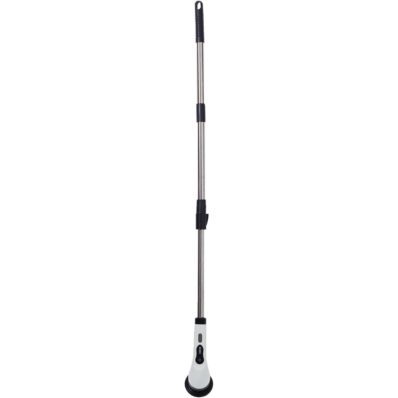 Perie Electrica de Curatare, selexmo, pentru Gresie, Baie, Bucatarie, 25x20x9.5 cm, cu 9 Capete, Maner Extensibil Detasabil 84-127cm, Incarcare USB-Type C, Rotire 360 de Grade, 3000 mAh, Culoare: Alb