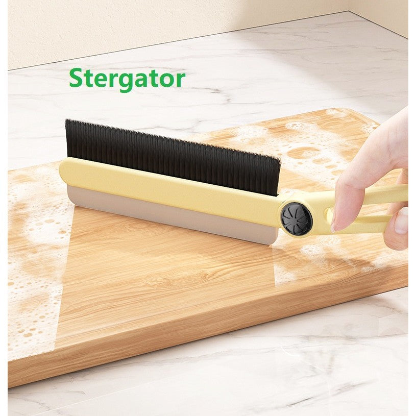 Perie Multifunctionala si Stergator, selexmo, Pentru Spatii Greu Accesibile, 24.7 x 4.5 cm, Alb Laptos