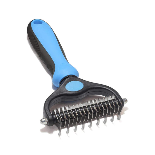 PetBrush 🐾 - Perie dublă pentru îndepărtarea părului și a pufului
