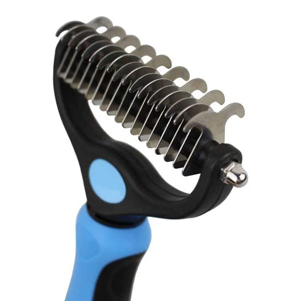 PetBrush 🐾 - Perie dublă pentru îndepărtarea părului și a pufului