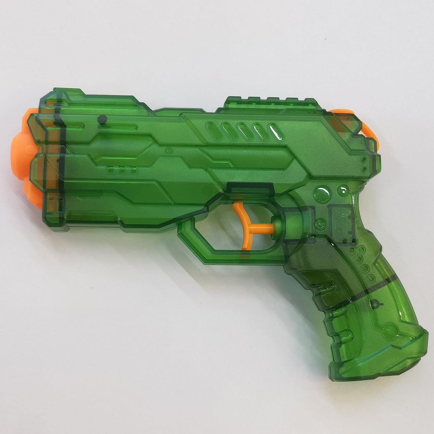 Pistol cu Apa, Selexmo, Pistol cu Apa pentru Copii, Manual, din Plastic, 23 x 16 x 4 cm, rezervor 250 ml, Verde