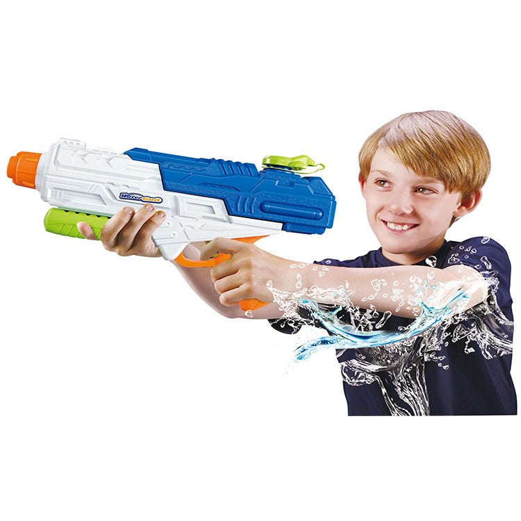 Pistol cu Apa pentru Copii, Rezervor, Pentru Piscina/Plaja, Selexmo, 6ani+, Multicolor, 1250ML