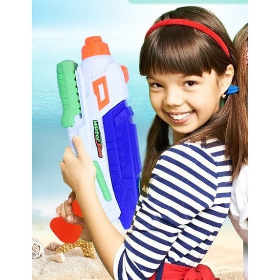 Pistol cu Apa pentru Copii, Rezervor, Pentru Piscina/Plaja, Selexmo, 6ani+, Multicolor, 600ML