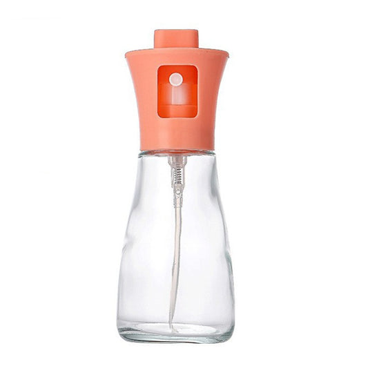 Pulverizator pentru Ulei, selexmo, Pulverizator din Sticla pentru Otet sau Alte Lichide, Simplu Reincarcabil, Multifunctionale, 17.3 x 5.6 cm, Capacitatea 170 ml, Roz