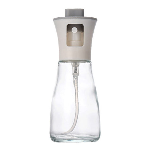 Pulverizator pentru Ulei, selexmo, Pulverizator din Sticla pentru Otet sau Alte Lichide, Simplu Reincarcabil, Multifunctionale, 17.3 x 5.6 cm, Capacitatea 170 ml, Alb