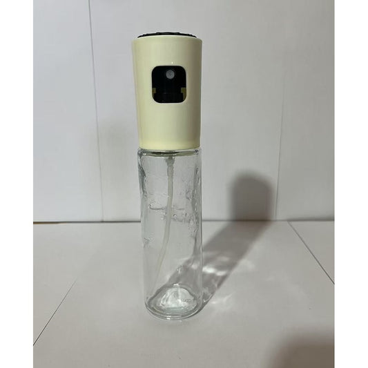 Pulverizator Ulei, Otet, selexmo, din Sticla, 100 ml, Reincarcabil, 18.3 x 4.3 cm, Masura 90 ml, Capac Mat, Alb