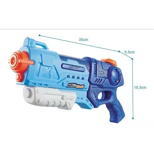 Set 4x Pistol cu Apa pentru Copii, Selexmo, 6ani+, Multicolor, 1x 900 ML + 3x 300 ML