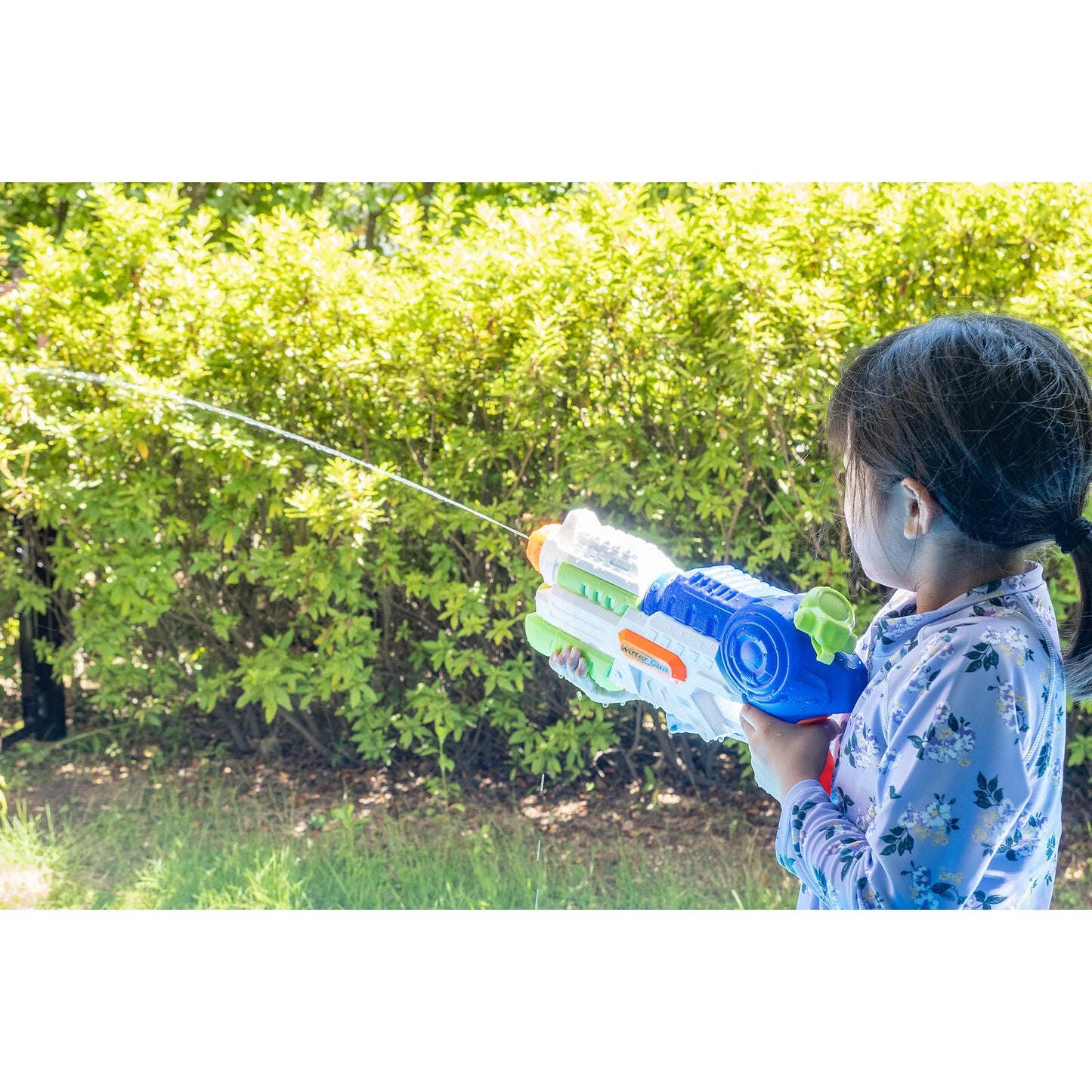 Set 2x Pistol cu Apa pentru Copii, Rezervor, Pentru Piscina/Plaja, Selexmo, 6ani+, Roz + Albastru, 1000 ML
