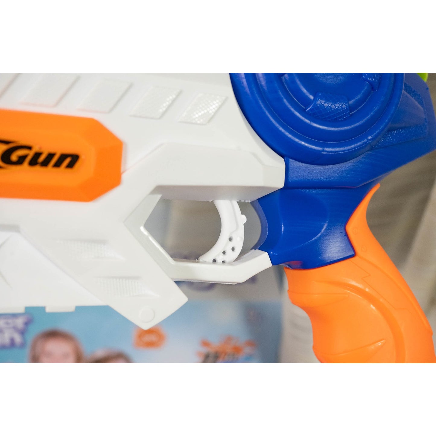 Set 2x Pistol cu Apa pentru Copii, Rezervor, Pentru Piscina/Plaja, Selexmo, 6ani+, Roz + Albastru, 1000 ML