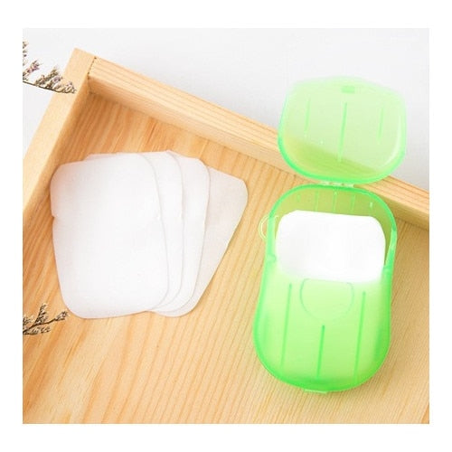 Set 6 dispozitive cu foite de sapun, 120 foite de Unica Folosinta