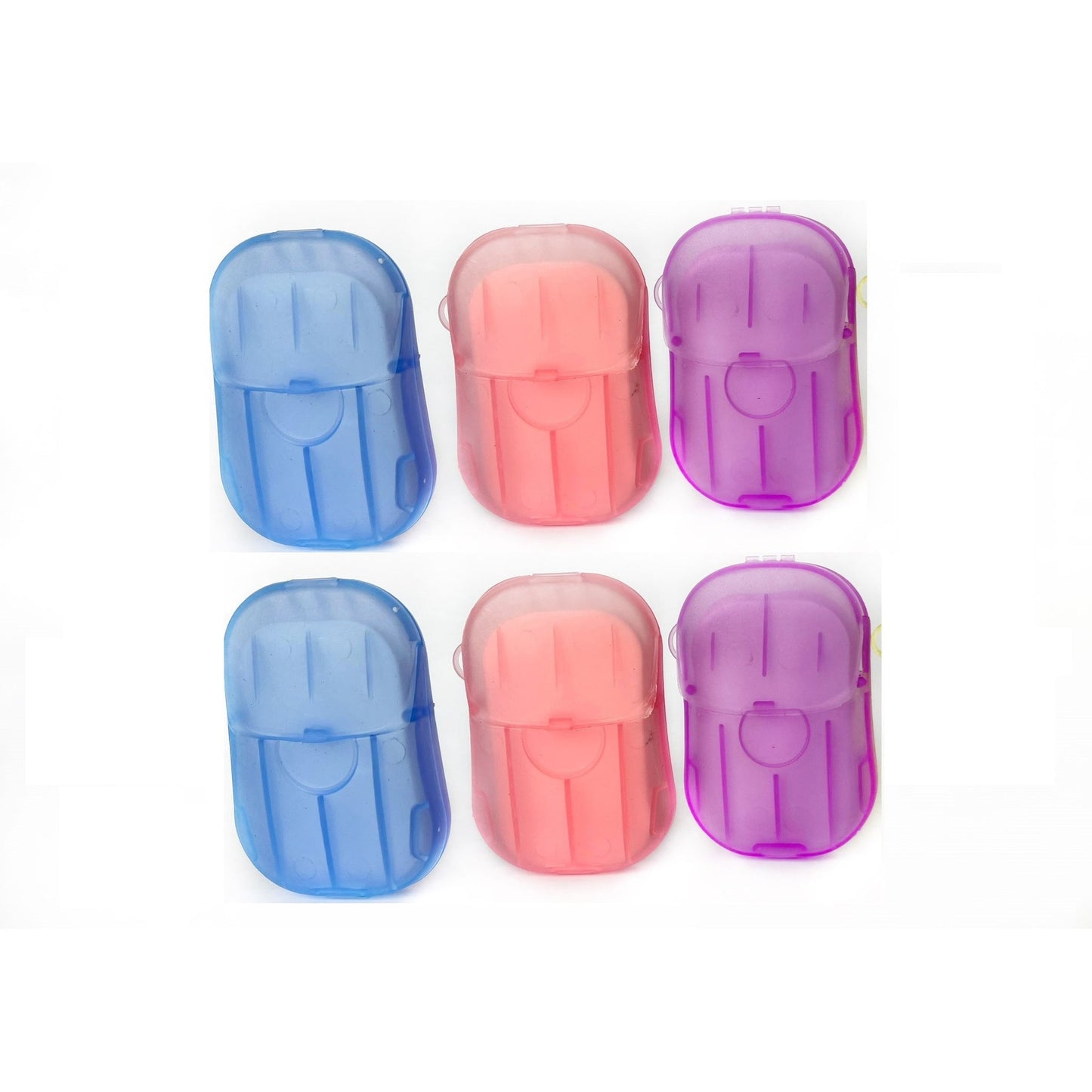 Set 6 dispozitive cu foite de sapun, 120 foite de Unica Folosinta