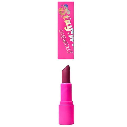 Set 4 Bucati Ruj de Buze, KEVIN & COCO, Stay Wild, Lip Stick, 8 x 2.3 x 2.3 cm