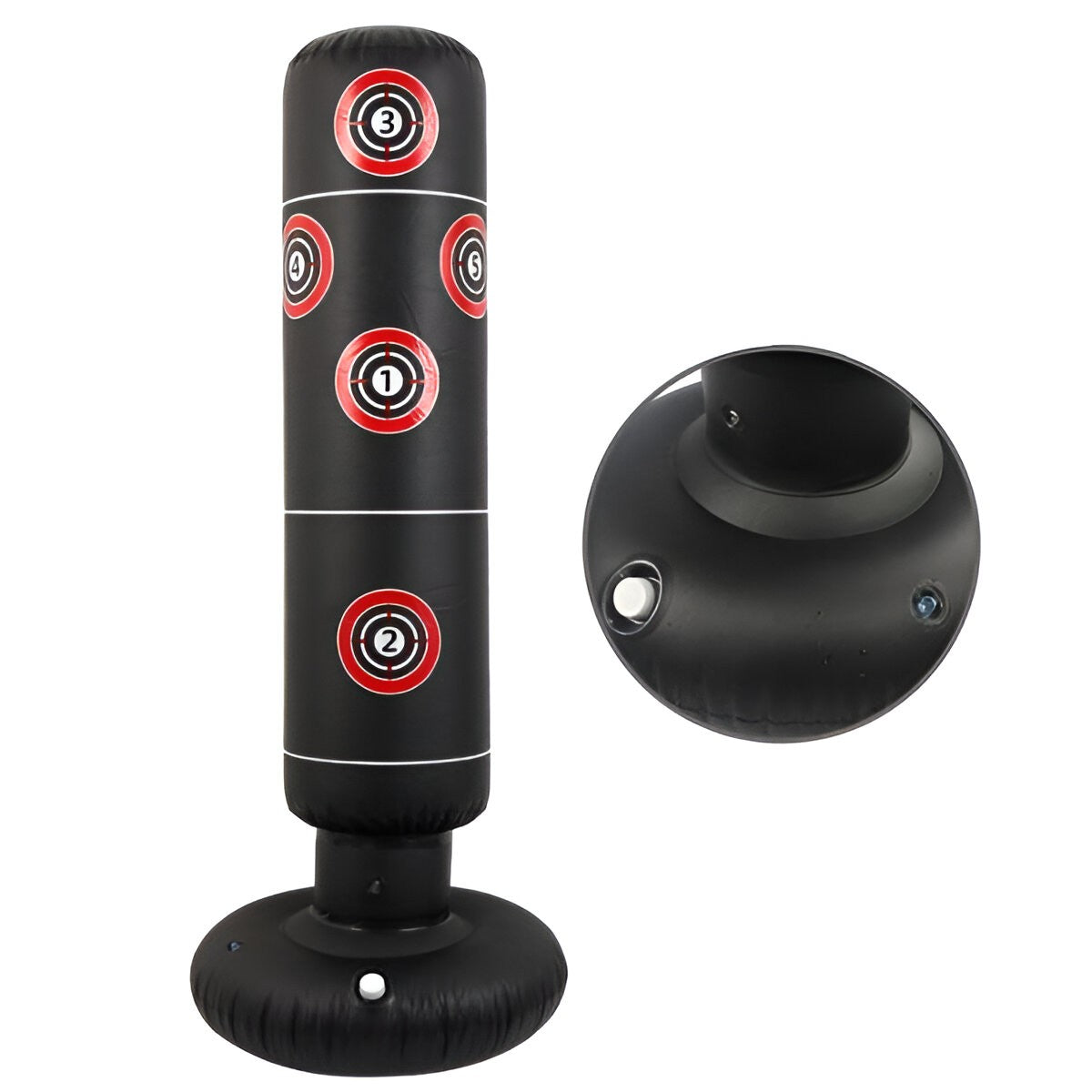 Sac de Box gonflabil, pentru Copii si Adulti, Umplere cu Aer, Apa sau Nisip, 160 cm Pompa CADOU