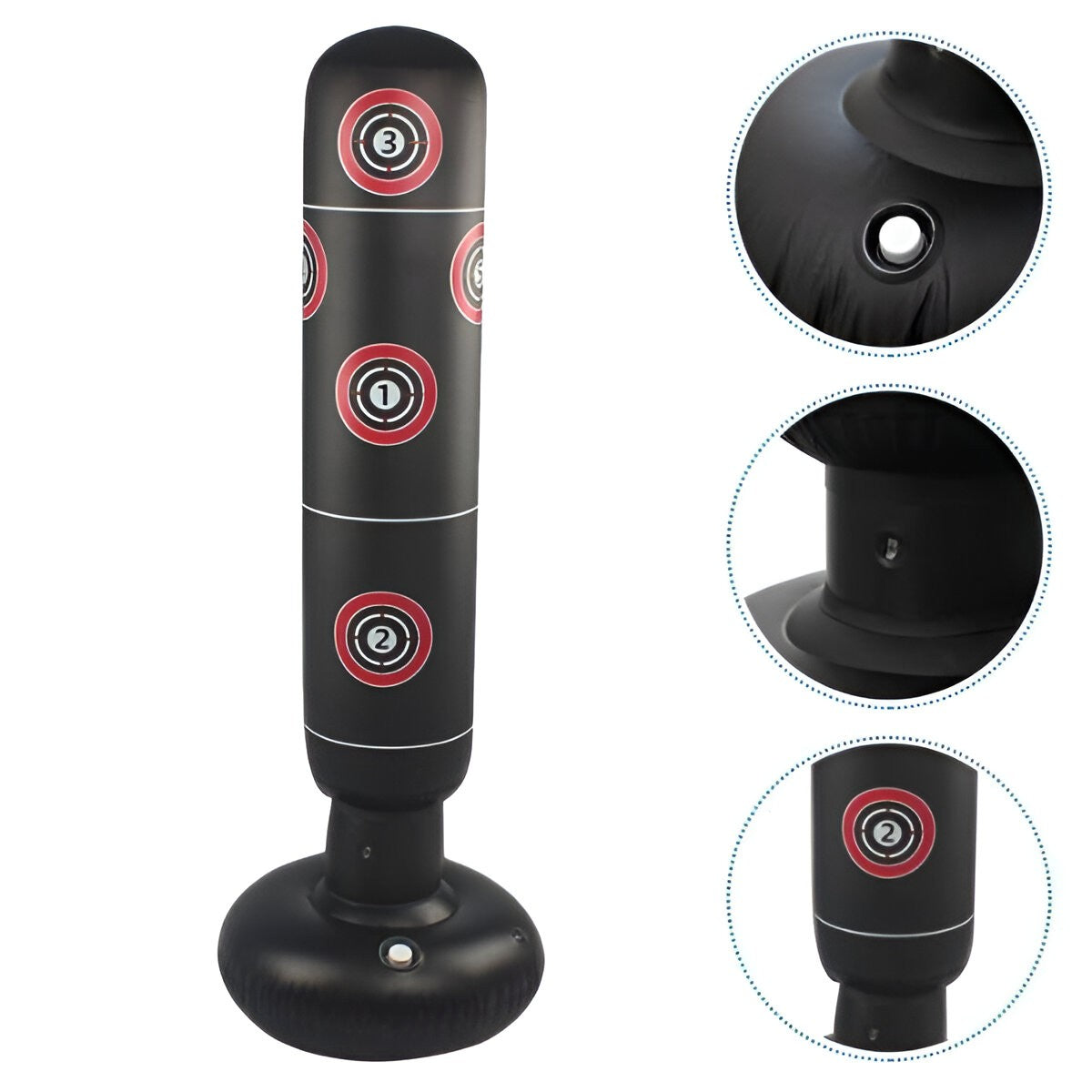 Sac de Box gonflabil, pentru Copii si Adulti, Umplere cu Aer, Apa sau Nisip, 160 cm Pompa CADOU